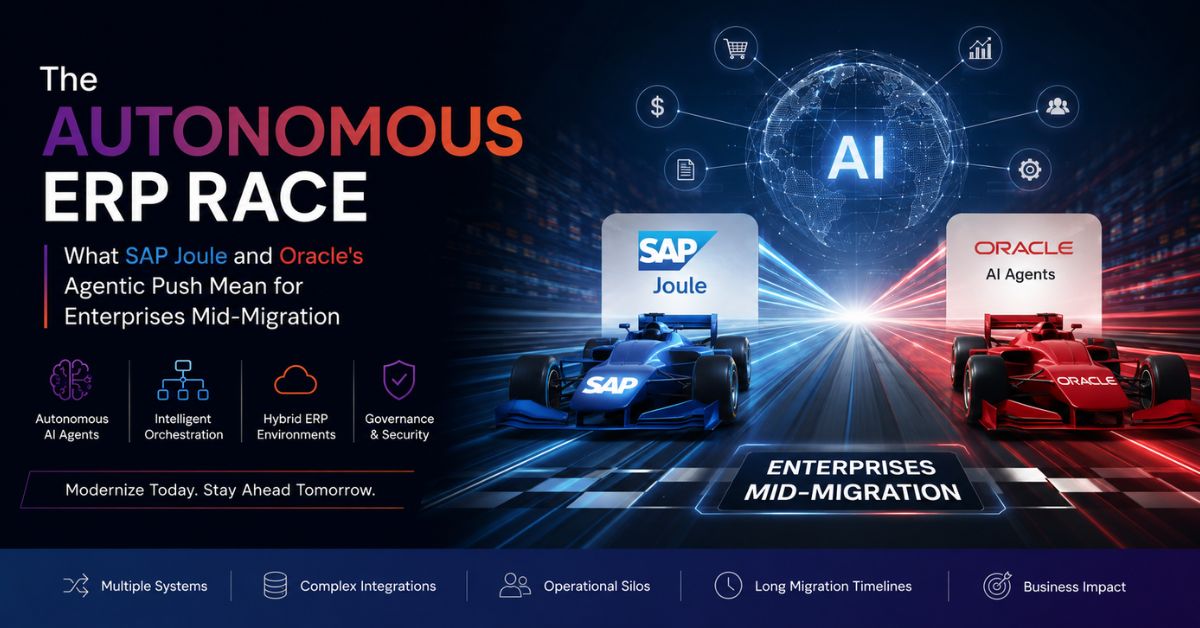 SAP joule vs Oracle AI agents